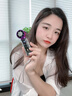 卡培登【冰敷/暴力】手持小风扇 高速涡轮2w转大风力 超迷你时尚透明风带灯学生办公户外小电扇 实拍图