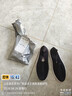 传统老北京布鞋软底防滑男士单鞋一脚蹬休闲黑布鞋舒适透气工作鞋 黑色 42 【鞋内长26CM】 实拍图