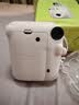 富士（FUJIFILM）instax  mini12 一次成像 立拍立得相机 mini12 浅樱粉 套餐四（官方标配+水晶壳+肩带+白边相纸10张） 实拍图