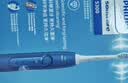 飞利浦（PHILIPS）声波电动牙刷钻石3系 5倍洁齿5种模式 刷头*2【亮白+洁净】生日礼物 母亲节礼物 HX5181/01  白 实拍图