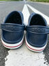 卡骆驰（CROCS）贝雅卡骆班洞洞鞋轻便耐磨一脚蹬休闲鞋女鞋时尚沙滩鞋|205089 黑色/白色-066 43 (270mm) 实拍图