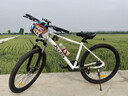 喜德盛（xds）山地自行车黑客380避震前叉21速禧玛诺变速X6铝合金车架通勤代步 白/黑色（26款） 17寸（建议身高165-180） 实拍图