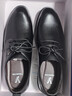 意尔康男鞋圆头商务正装鞋春秋单鞋系带皮鞋德比婚鞋 53449W 黑色 42 实拍图