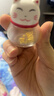 领丰金黄金豆豆金块AU9999足金实心真金豆子收藏节日礼物送女友送朋友 金豆1g国检证签 实拍图