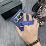 智父适用于oppo findn5手机壳oppo find n5折叠屏真皮hh支架保护套oppofind n5铰链全包防摔超薄外壳 【慕紫色-高清款】轻奢手感*壳膜一体 实拍图