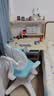 忆瞳儿童学习桌小学生书桌可升降桌椅套装桌子家用可升降学生书桌 楹木高书架+高端工学椅+国A灯蓝 实拍图