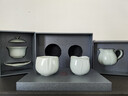 东道 汝窑 河南非遗大师茶具茶杯陶瓷功夫茶杯主人杯开片精美礼盒送礼 尚美对杯礼盒装 晒单实拍图