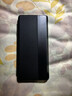正件 适用华为mate40 pro手机壳保护套 Mate40EPro 5G皮套真素皮翻盖式智能视窗全包防摔外壳男女  黑 实拍图