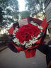 幽客玉品鲜花速递红玫瑰花束表白送女友老婆生日礼物全国同城配送 33朵红玫瑰花束—女王款 实拍图