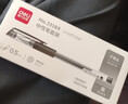 得力（deli）拔帽办公中性笔套装 0.5mm子弹头 10支签字笔 10支笔芯 33189 实拍图