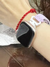 Apple/苹果 Watch S11 智能手表GPS款42毫米玫瑰金色铝金属表壳淡桃粉色运动型表带S/M MEUN4CH/B 实拍图
