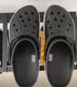 卡骆驰（CROCS）贝雅卡骆班洞洞鞋轻便耐磨一脚蹬休闲鞋女鞋时尚沙滩鞋|205089 深蓝/辣椒红-4CC 41 /42(260mm) 实拍图