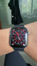 Apple/苹果 Watch S11 智能手表GPS+蜂窝款46毫米深空灰色铝金属表壳黑色运动型表带M/L MFDE4CH/B 实拍图