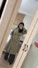 UR2025秋季新款女装气质双排扣腰带风衣外套UWM150045 实拍图