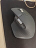 罗技（Logitech）大师系列 MX Master 3S 菁英版 无线蓝牙鼠标  办公静音鼠标 人体工学 石墨黑 无线接收器需另购买 实拍图