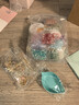 欣格儿童古风串珠礼盒玩具女孩生日礼物发饰装扮首饰手工diy过家家粉 实拍图