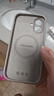 奶小鸭（NEYAA）适用苹果17手机壳 iphone17保护套镜头全包超薄Magsafe磁吸充电液态硅胶防摔简约男女款 钛原色 实拍图