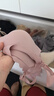 美德乐（Medela）7D线雕承托无痕哺乳文胸孕期防外扩孕妇喂奶内衣聚拢防下垂胸罩 柔雾粉（国标A类） XL码【40-44码建议】 实拍图