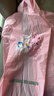 京东京造 儿童雨衣带大书包位男童女童女孩加长全身学生雨披 粉色3xl 实拍图