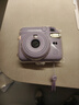 富士（FUJIFILM）instax 拍立得mini12 一次成像相机 mini11/41三寸相纸 520礼物 女生送礼奖品 【刮刮乐抽相纸】 Mini12 鸢尾紫【爆款直降】 Ins风拍立得专属套餐 实拍图