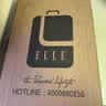 ELLE22英寸行李箱时尚香槟金拉杆箱女士旅行箱拉链密码箱 实拍图
