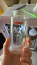 贝亲（Pigeon）玻璃奶瓶宽口径防胀气240ml M号奶嘴 3月+ AA187  实拍图