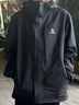 骆驼（CAMEL）三防冲锋衣户外登山服防水防风防污三合一保暖时尚运动外套 A9W114120-1X，黑色，女款 S 实拍图