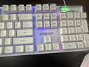 前行者GX 87/104键真机械手感游戏键盘鼠标套装有线静音薄膜键鼠台式电脑网吧笔记本办公背光USB外接外设 白色-彩虹光键盘【电竞2件套】 实拍图