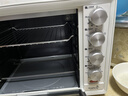长帝（changdi）国家补贴家用烤箱多功能电烤箱 32升大容量上下管独立控温多面搪瓷内胆机械式旋钮白色节日礼物 实拍图