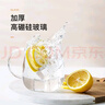 物生物（RELEA）玻璃杯男女士茶水分离杯耐高温办公泡茶杯带把高硼硅水杯花茶杯子 实拍图