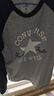 Converse 匡威男女童插肩袖长袖T恤春季新款亲肤舒适儿童经典星标长T 实拍图