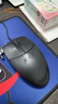 双飞燕（A4TECH）OP-520NU 大手 对称 有线鼠标 办公鼠标外设电脑鼠标有线 usb鼠标有线 鼠标usb接口 黑色 有线 实拍图