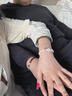 BJYL平安扣情侣手链女一对情侣款手环编织手绳高级感520礼物送男女友 情侣一对 蝴蝶结礼盒 实拍图