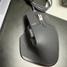 罗技（Logitech）大师系列 MX Master 3S 无线蓝牙鼠标 人体工学 办公 静音鼠标 高端 石墨黑 带无线接收器 实拍图