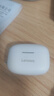 联想（Lenovo）真无线蓝牙耳机 半入耳式耳机 音乐运动游戏耳机蓝牙5.4 适用苹果小米手机 EA110樱花白 实拍图