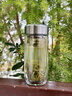 希诺玻璃杯单层加厚大容量家用办公泡茶杯子男车载水杯XN-6017L 530mL 实拍图