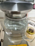 GLASSLOCK凉水壶高硼硅玻璃茶水分离耐高温冷水壶泡茶壶家用玻璃果汁杯1.1L 实拍图