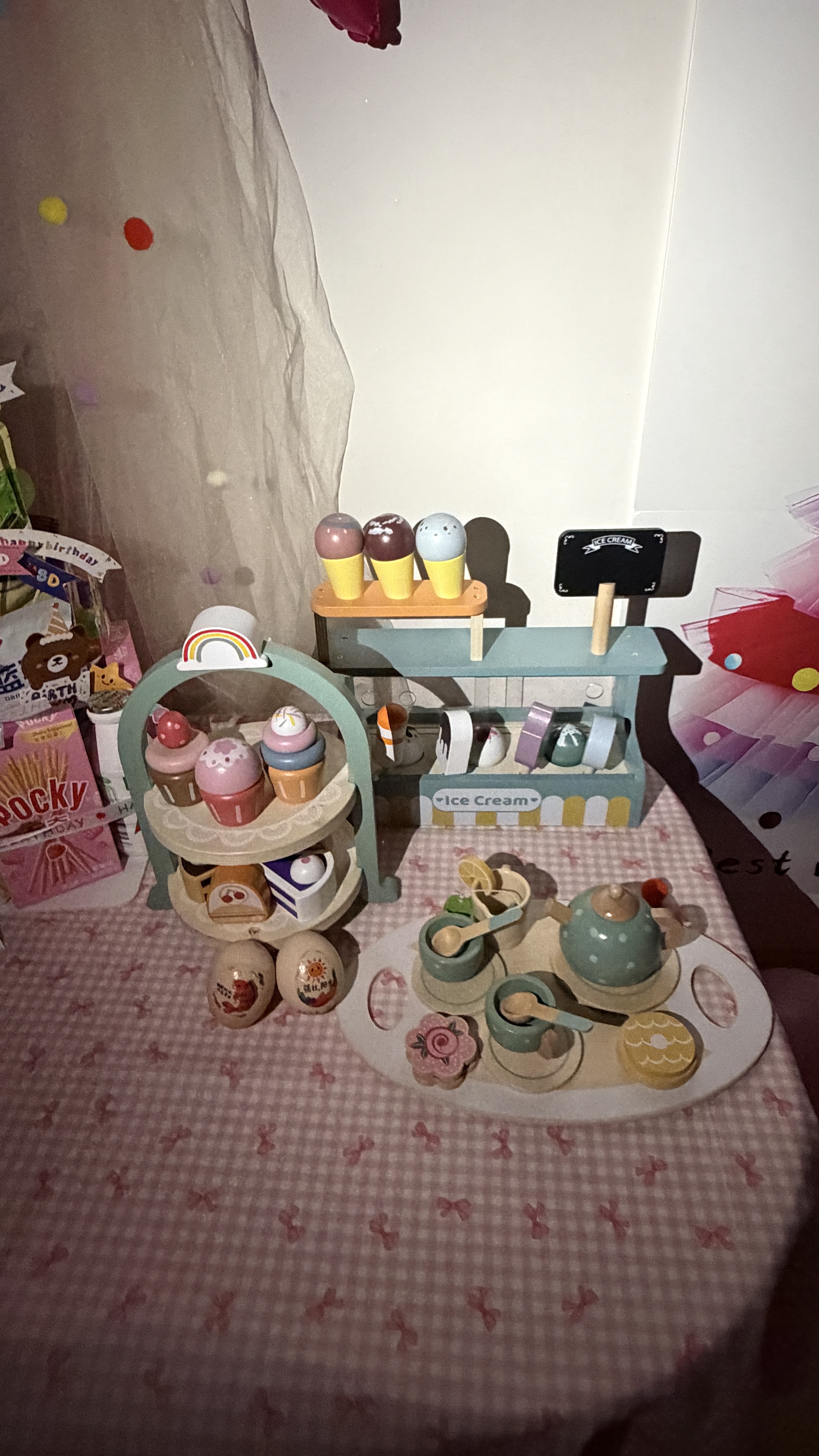Eve Stone SPECIAL GIRL LIKE YOU儿童过家家玩具木质仿真木制茶具下午茶女孩7-14岁六一儿童节礼物 木质下午茶茶具 实拍图