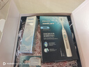 飞利浦【邱鼎杰推荐】（PHILIPS）钻石智能语音导航电动牙刷送情侣男女生 力度/漏刷提示生日母亲节礼物 霞光粉 HX5681/02 实拍图