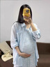 普雷芳孕妇连衣裙夏季2026新款高级感背心裙套装防晒衬衫上衣洋气孕妇装 粉色背心裙【优质推荐版】 XL(建议130-150斤) 实拍图