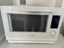 东芝（TOSHIBA）白珍珠水波炉高奢款家用微波炉烤箱微蒸烤炸炖一体机蒸烤箱28L触控彩屏ER-YD95CNW 实拍图