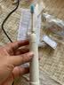 【明星推荐】电动牙刷磁悬浮成人充电小巧米白家用声波全自动智能防水软毛精致奢华情侣款牙刷 X3标准版白色 实拍图
