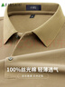 杉杉【凉感轻奢桑蚕丝】短袖T恤男士夏季衣服高端半袖体恤POLO衫装款 实拍图