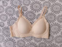 都市丽人内衣女士10A抗菌运动凉感冰丝无痕夏季超薄款聚拢文胸罩粉底液肤L 实拍图