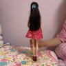 芭比（Barbie）时尚达人豹斑玫影甜心魅姿法式蝴蝶倩影星云仙子换装娃娃公仔礼物 【26年新品】豹斑姝影JJN59 实拍图