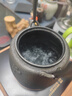 晋韵堂中华老字号福器纯手工铁壶煮水壶铸铁壶生铁壶茶具烧水壶茶壶 福（京仓发货自带赠品壶叉+壶垫） 750ml 实拍图