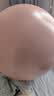 Keep 65cm瑜伽球专业防爆防滑加厚强弹抗压孕妇可用弹力瑞士球 暮光橙 实拍图