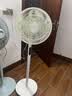 美的（Midea）【幸运草安睡1S】一级能效直流变频声控电风扇家用遥控卧室静音落地扇台式桌面抗菌大风力转页扇 实拍图