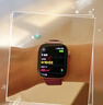 Apple/苹果 Watch S11 智能手表GPS款42毫米亮黑色铝金属表壳黑色运动型表带S/M MEU94CH/B情人节 实拍图