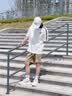 回力短裤夏季男外穿五分裤潮流裤子男宽松运动休闲速干男裤卡其M 实拍图